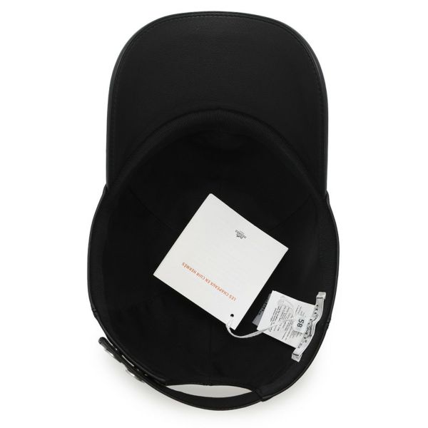 エルメス キャップ ブラック 58 エルメス キャップ ライリー ドロップ カシミヤ サイズ58 HERMES