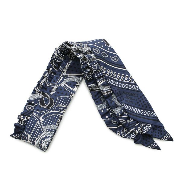 エルメス スカーフ ツイリー フリル エプロン・ドール・バンダナ Eperon d'Or Bandana 2024年春夏
