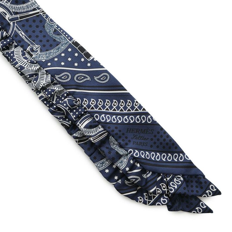 エルメス スカーフ ツイリー フリル エプロン・ドール・バンダナ Eperon d'Or Bandana 2024年春夏