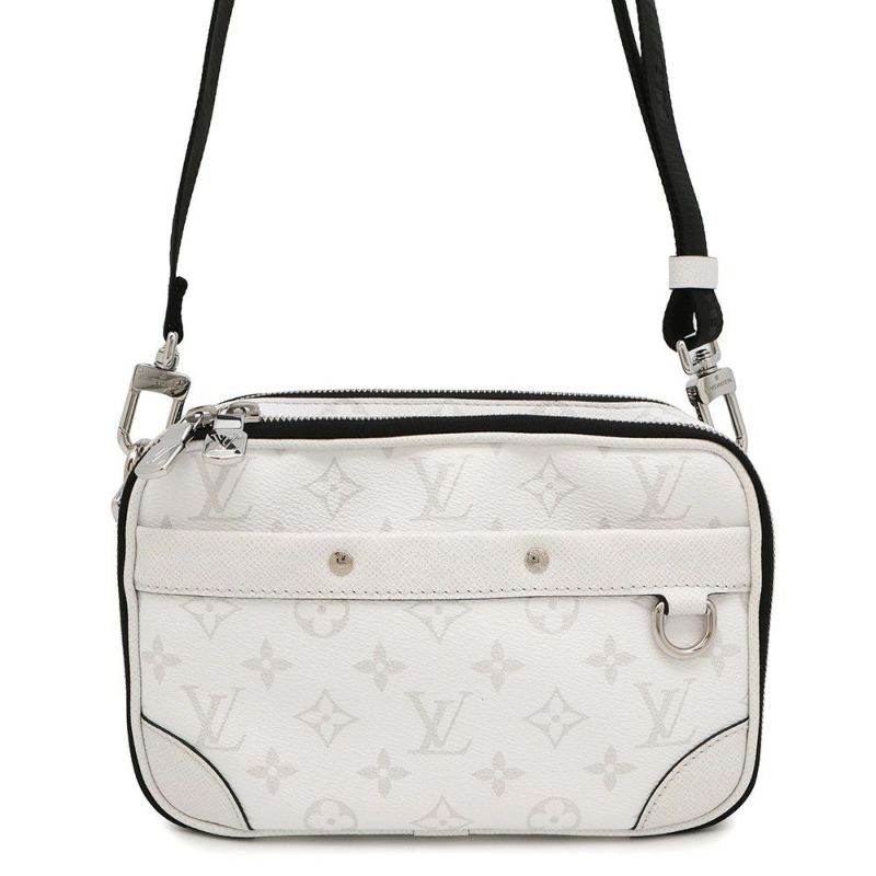 ルイヴィトン ショルダーバッグ モノグラム タイガ アルファ・メッセンジャー M31069 白 ホワイト タイガラマ