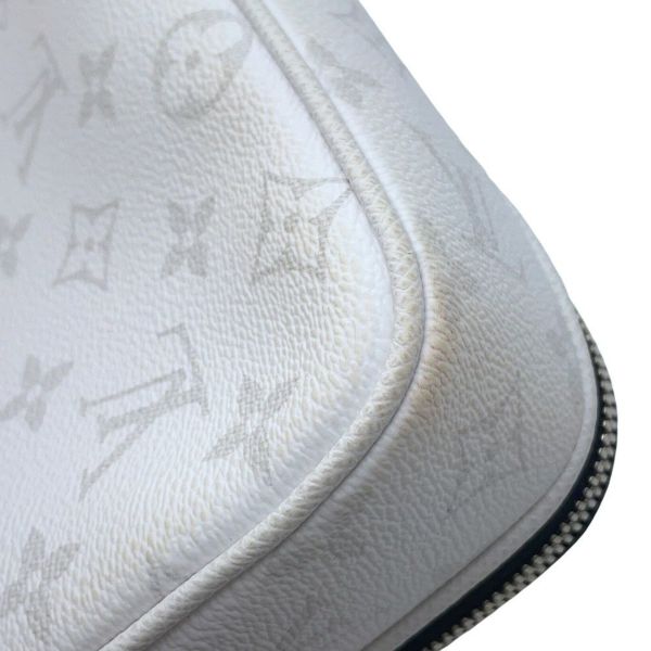 ルイヴィトン ショルダーバッグ モノグラム タイガ アルファ・メッセンジャー M31069 白 ホワイト タイガラマ