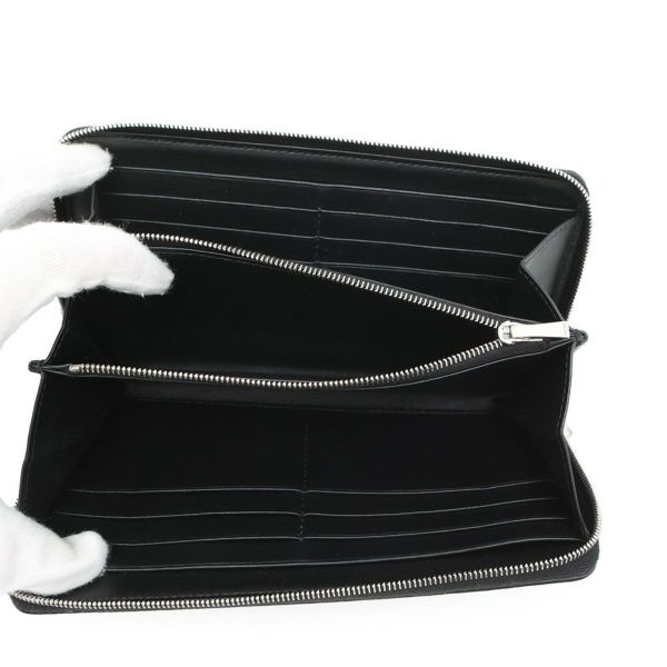 セリーヌ 長財布 ラージ ジップウォレット レザー 10B553BEL CELINE 財布 黒