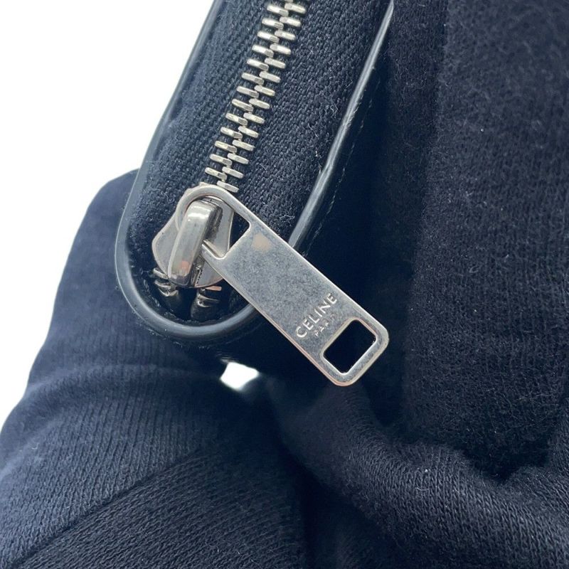 セリーヌ 長財布 ラージ ジップウォレット レザー 10B553BEL CELINE 財布 黒