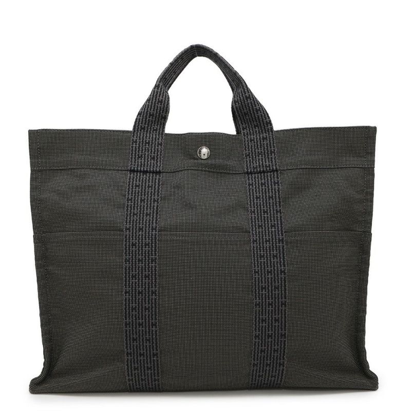 エルメス ハンドバッグ エールライントートMM キャンバス HERMES バッグ トートバッグ