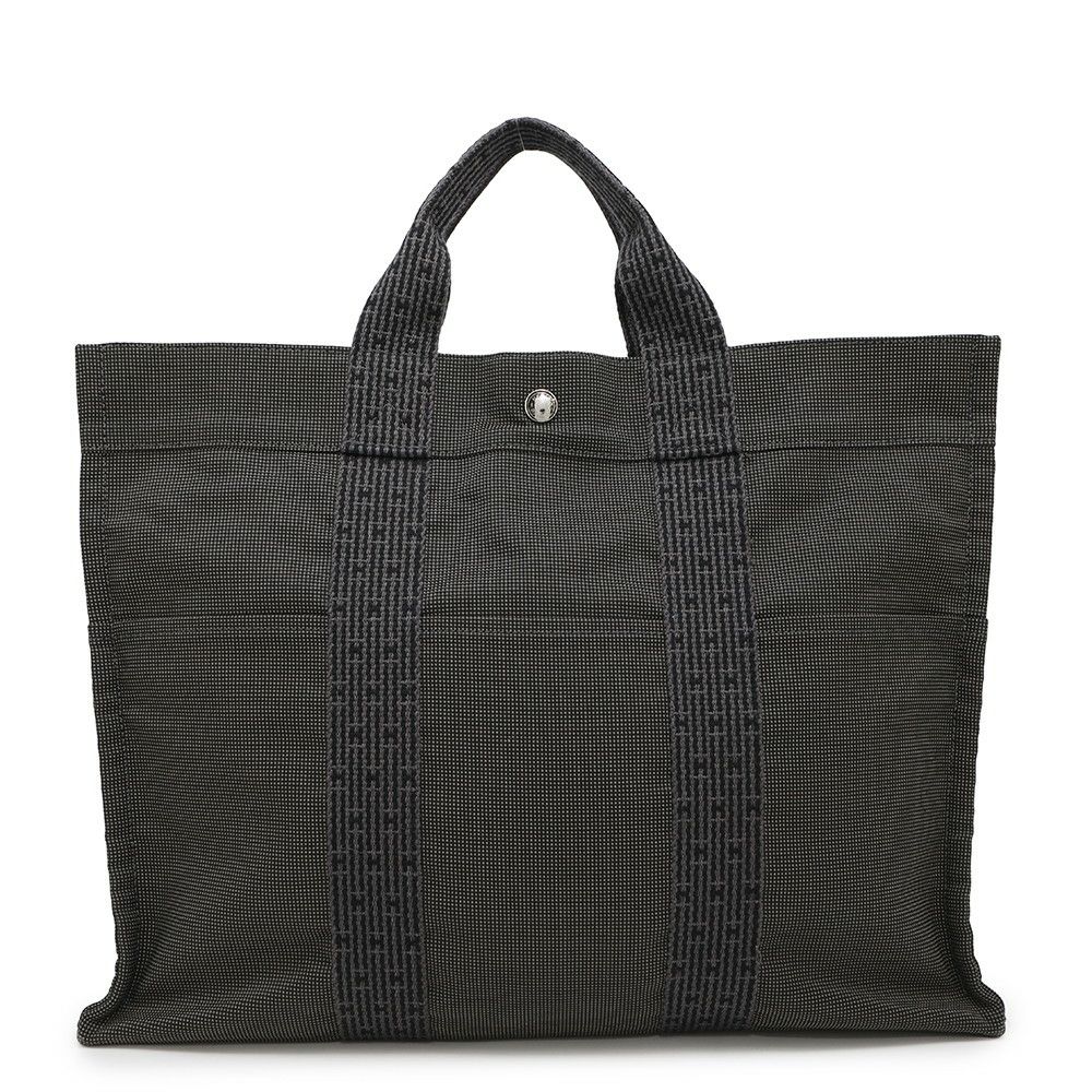 エルメス ハンドバッグ エールライントートMM キャンバス HERMES バッグ トートバッグ
