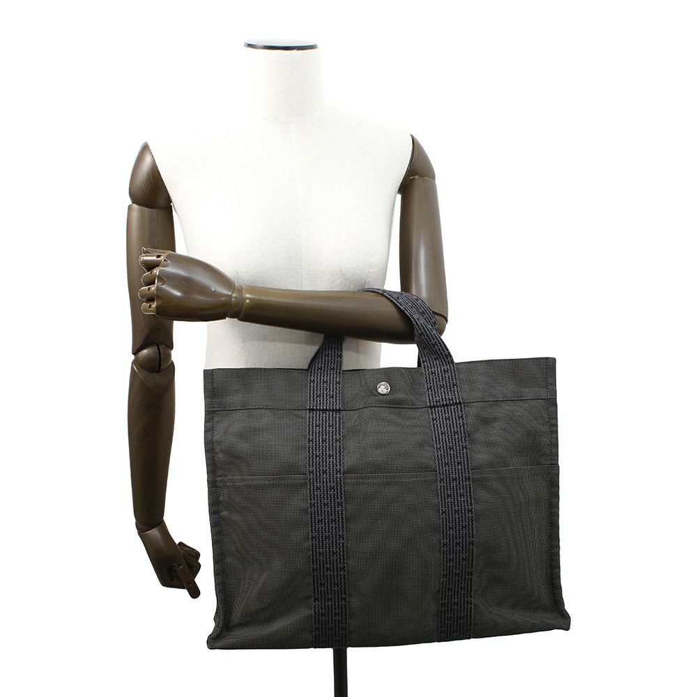 エルメス ハンドバッグ エールライントートMM キャンバス HERMES バッグ トートバッグ
