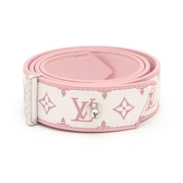 ルイヴィトン ベルト モノグラム サンチュール ベルト レディースサイズ80 M9302 白