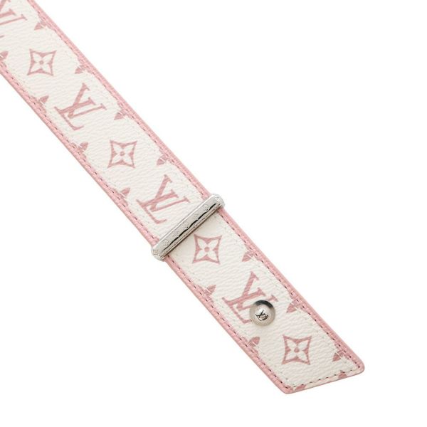 ルイヴィトン ベルト モノグラム サンチュール ベルト レディースサイズ80 M9302 白