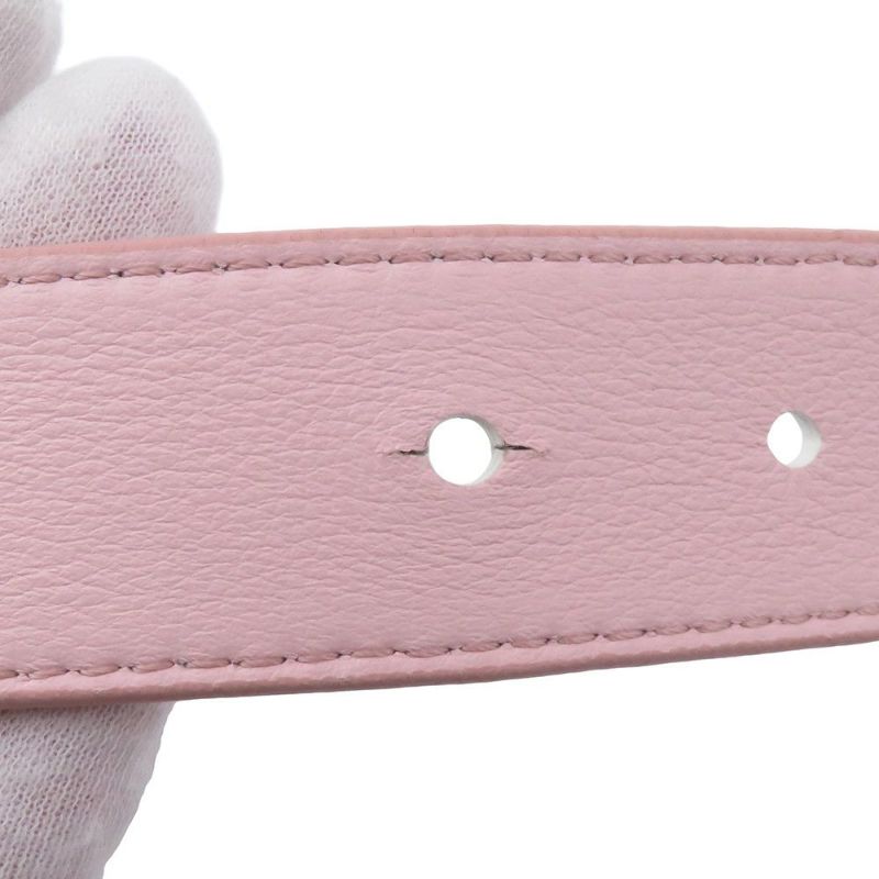 ルイヴィトン ベルト モノグラム サンチュール ベルト レディースサイズ80 M9302 白