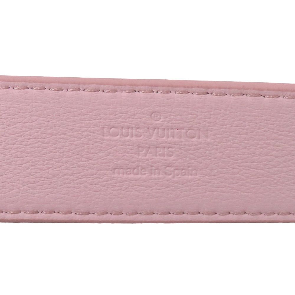 ルイヴィトン ベルト モノグラム サンチュール ベルト レディースサイズ80 M9302 白