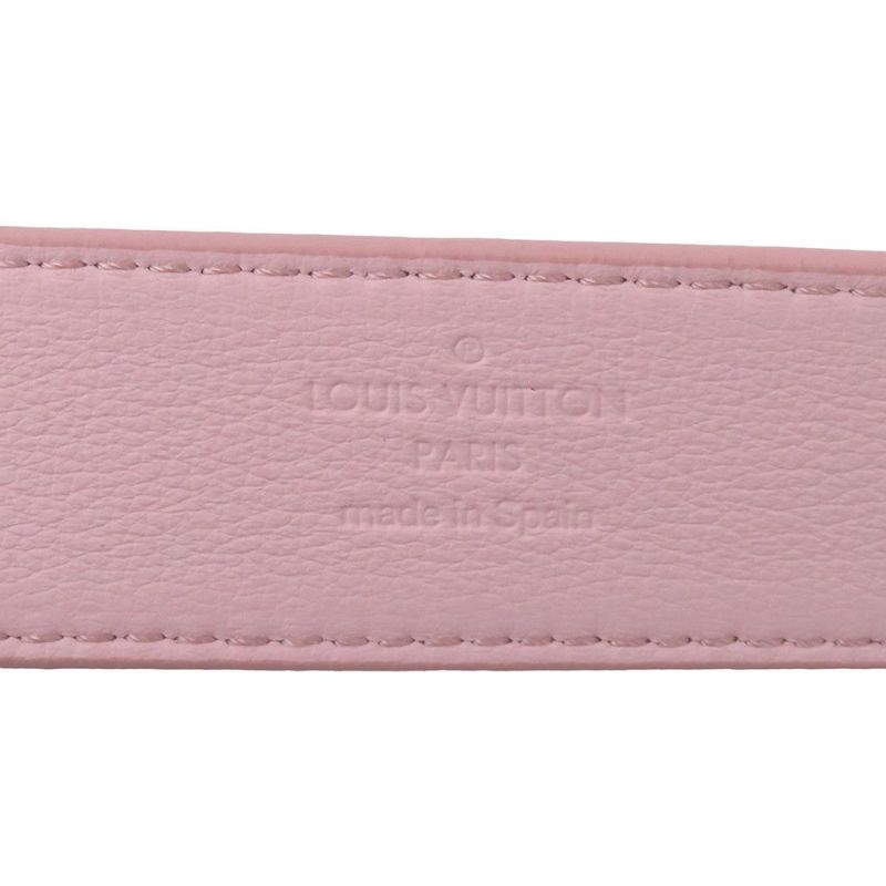 ルイヴィトン ベルト モノグラム サンチュール ベルト レディースサイズ80 M9302 白