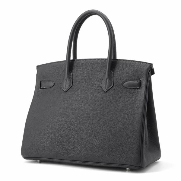 エルメス バーキン30 キャバン/シルバー金具 トゴ W刻印 HERMES Birkin ハンドバッグ