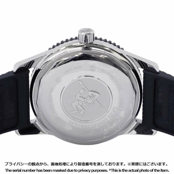 ロンジン ヘリテージ スキンダイバー L2.822.4.56.9 LONGINES 腕時計 黒文字盤