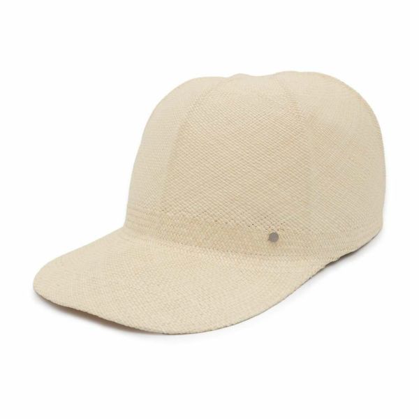 エルメス キャップ キャスケット ライリー パナマ パイユ ストロー サイズ58 HERMES 帽子