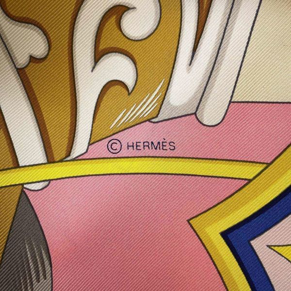 エルメス スカーフ カレ90 アルネ・ドゥ・クール Harnais de Coeur HERMES シルク 2024春夏