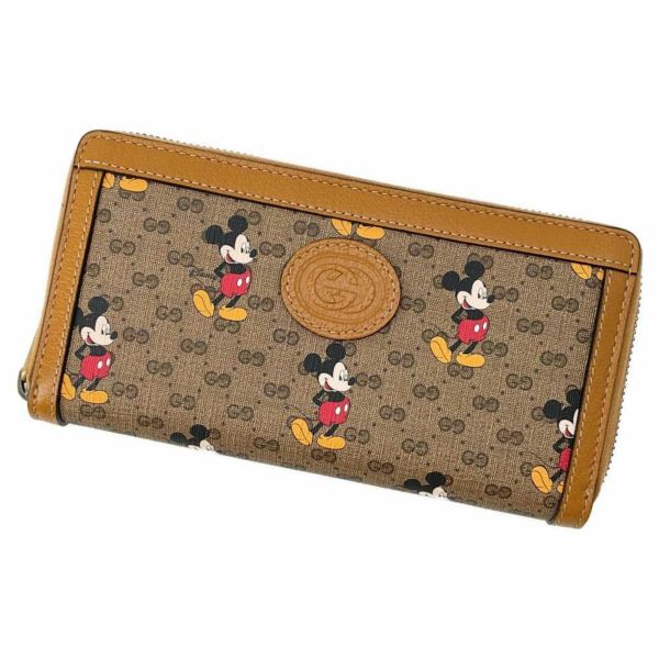 グッチ 長財布 ディズニーコラボ ミッキーマウス ミニGGスプリーム 602532 GUCCI 財布