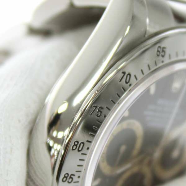 ロレックス コスモグラフ デイトナ S番 16520 ROLEX 腕時計 ウォッチ 黒文字盤 ブラウンアイ【安心保証】【中古】
