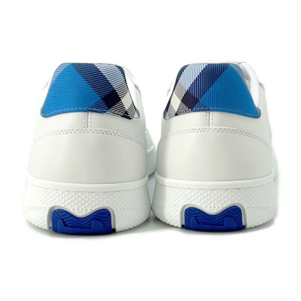 バーバリー スニーカー チェック テラス スニーカー メンズサイズ42 81103371 BURBERRY 靴 白