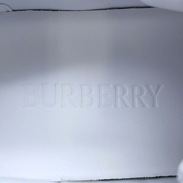 バーバリー スニーカー チェック テラス スニーカー メンズサイズ42 81103371 BURBERRY 靴 白