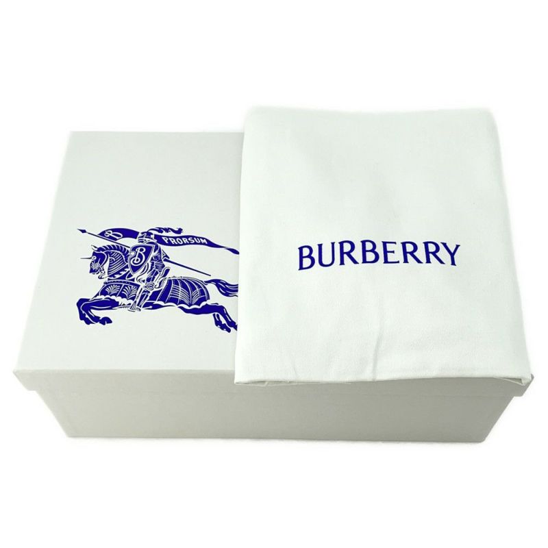 バーバリー スニーカー チェック テラス スニーカー メンズサイズ42 81103371 BURBERRY 靴 白