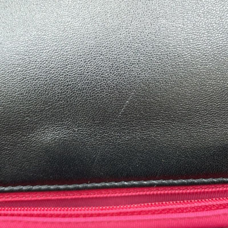 シャネル チェーンショルダーバッグ マトラッセ ココマーク ハートロック ラムスキン AS3979 CHANEL 黒