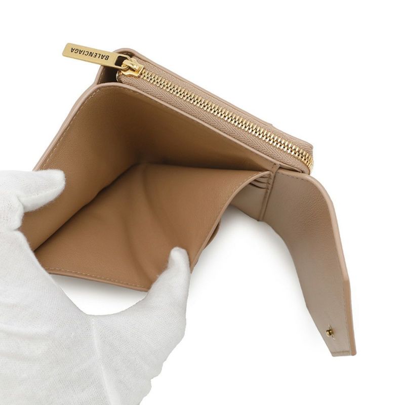 バレンシアガ 三つ折り財布 ENVELOPE フラップ コンパクトウォレット 753762 BALENCIAGA