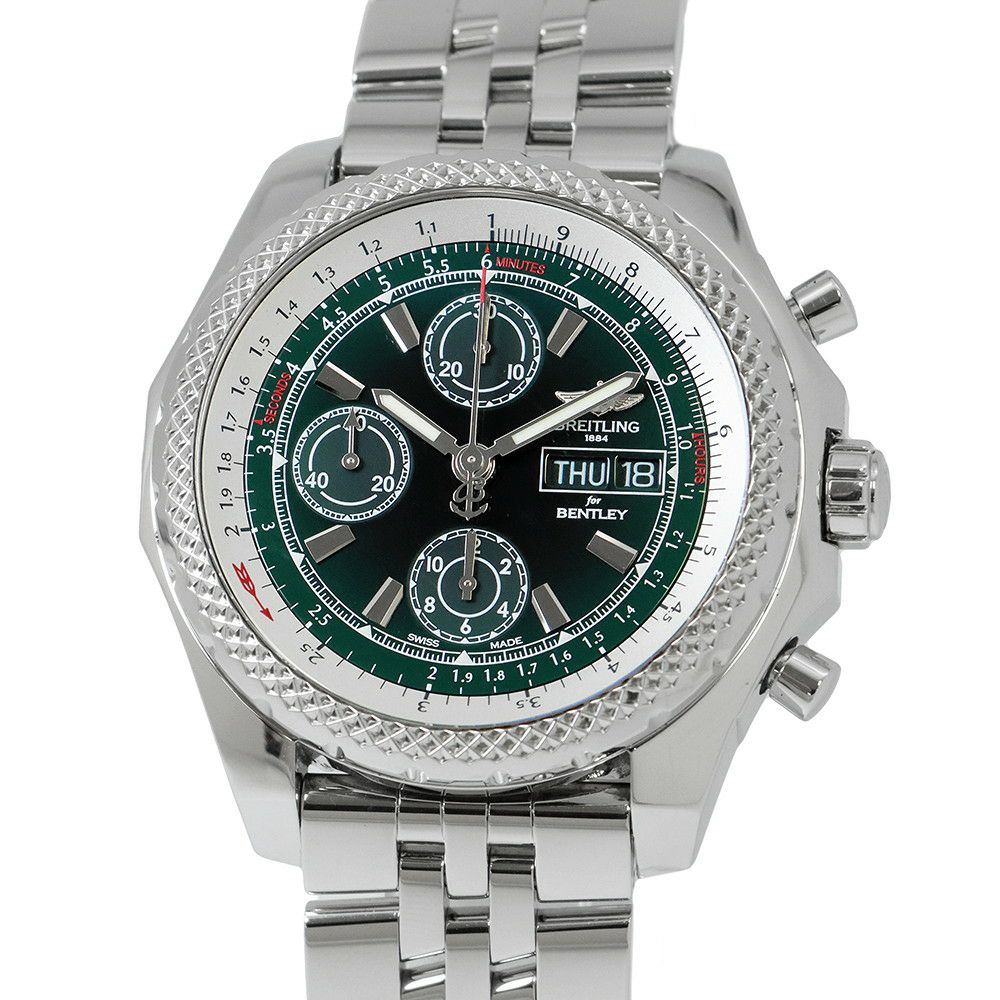 ブライトリング ベントレー GT II A365L20SP BREITLING 腕時計 グリーン文字盤