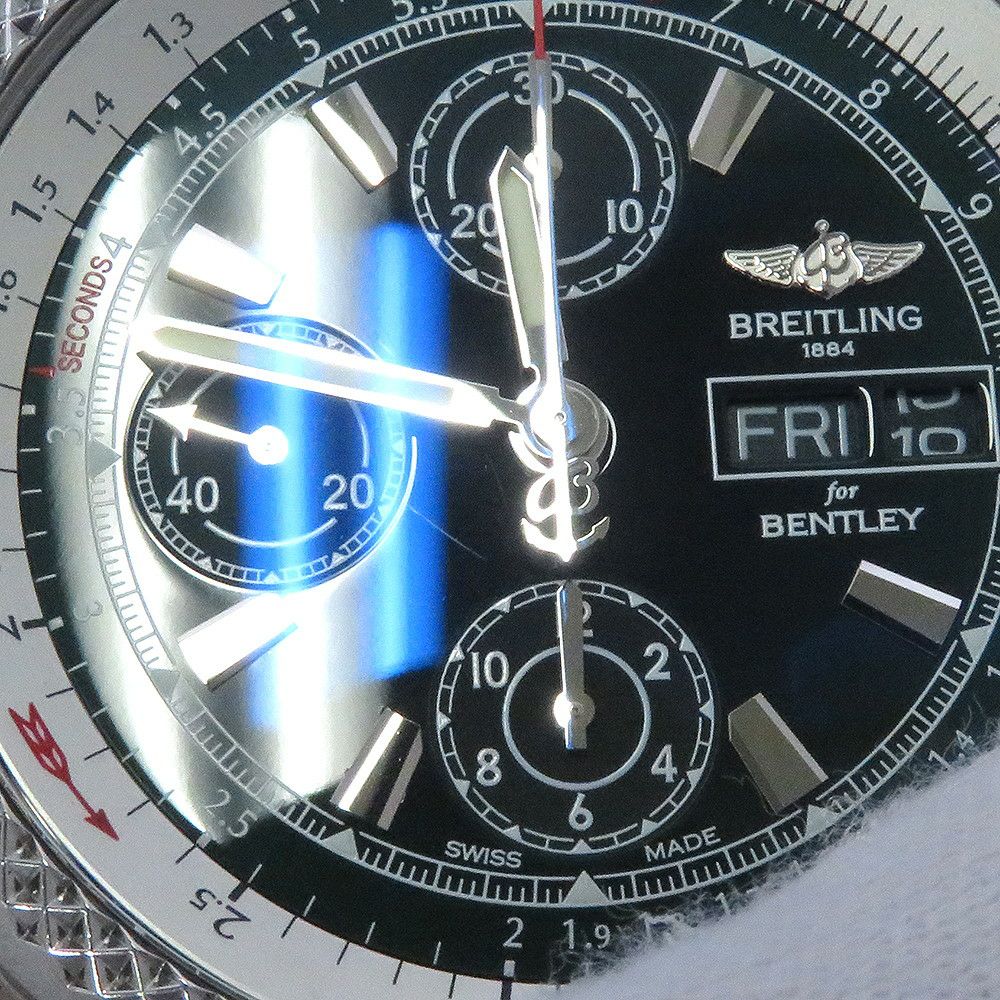 ブライトリング ベントレー GT II A365L20SP BREITLING 腕時計 グリーン文字盤