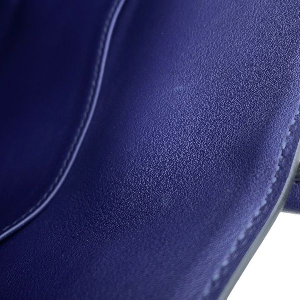 エルメス バーキン30 トレサージュ ブルーアンクル/ブルーデゥノール/ゴールド/シルバー金具 スイフト/エプソン D刻印