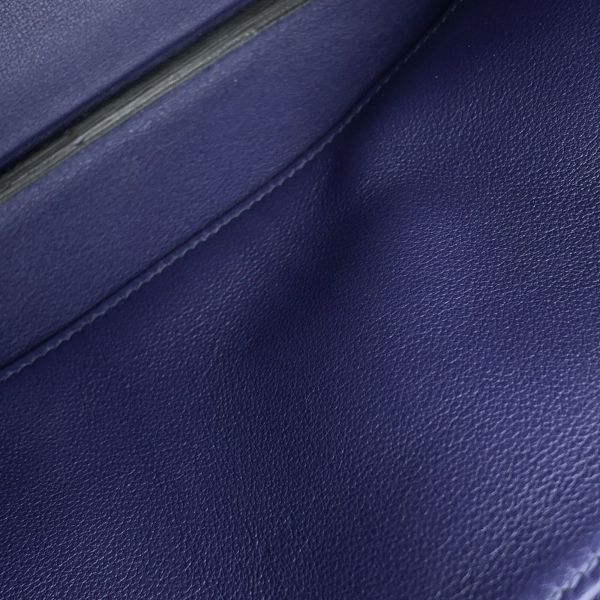 エルメス バーキン30 トレサージュ ブルーアンクル/ブルーデゥノール/ゴールド/シルバー金具 スイフト/エプソン D刻印