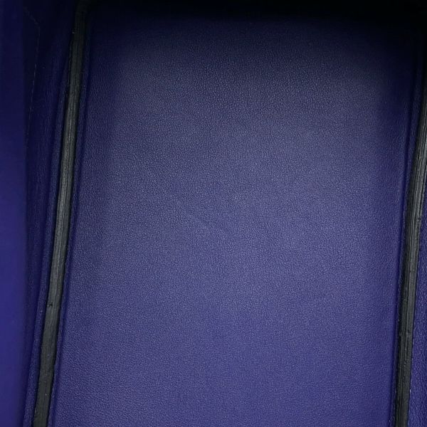 エルメス バーキン30 トレサージュ ブルーアンクル/ブルーデゥノール/ゴールド/シルバー金具 スイフト/エプソン D刻印