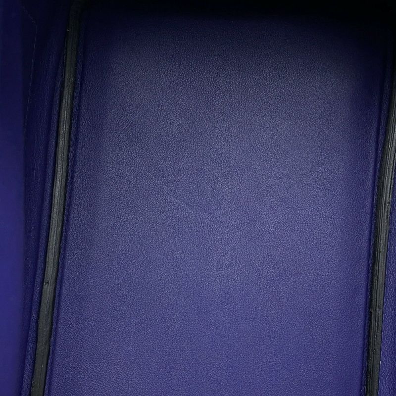 エルメス バーキン30 トレサージュ ブルーアンクル/ブルーデゥノール/ゴールド/シルバー金具 スイフト/エプソン D刻印