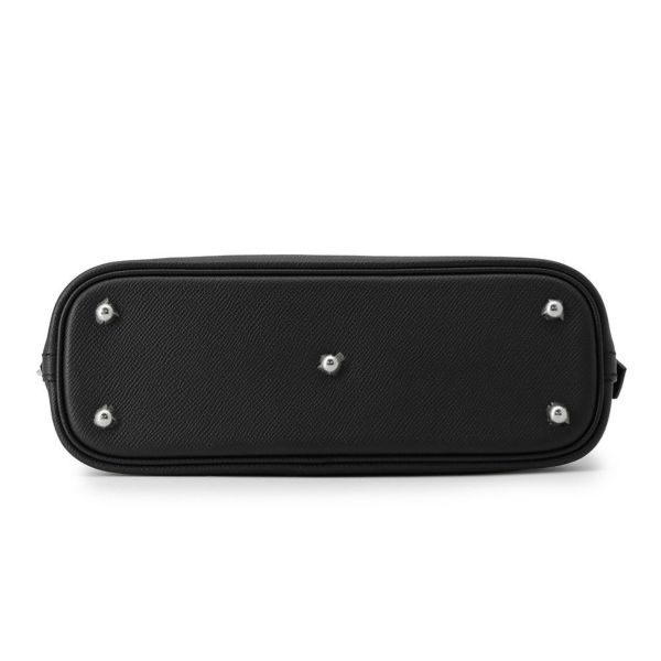 エルメス ボリード1923 25 無秩序 ブラック/シルバー金具 エプソン/スイフト/ヴァッシュハンター B刻印 2wayショルダー 黒