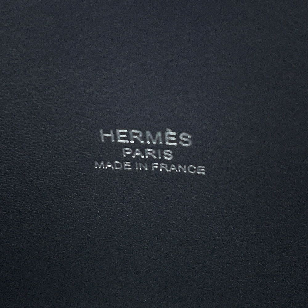 エルメス ボリード1923 25 無秩序 ブラック/シルバー金具 エプソン/スイフト/ヴァッシュハンター B刻印 2wayショルダー 黒