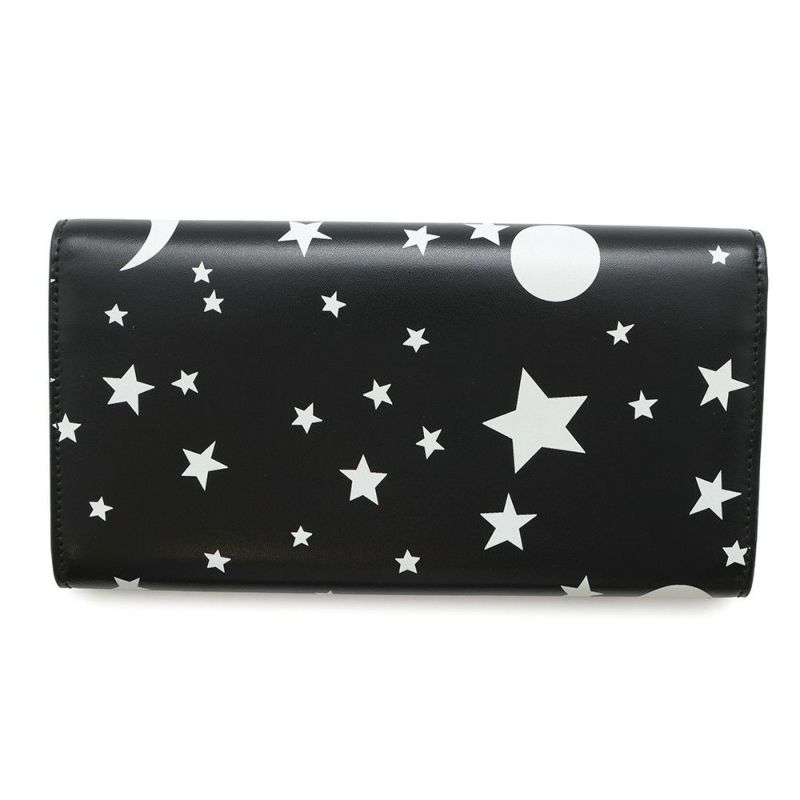 バレンシアガ 長財布 ペーパー スター プリント 499207 BALENCIAGA 黒