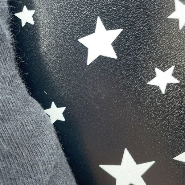 バレンシアガ 長財布 ペーパー スター プリント 499207 BALENCIAGA 黒