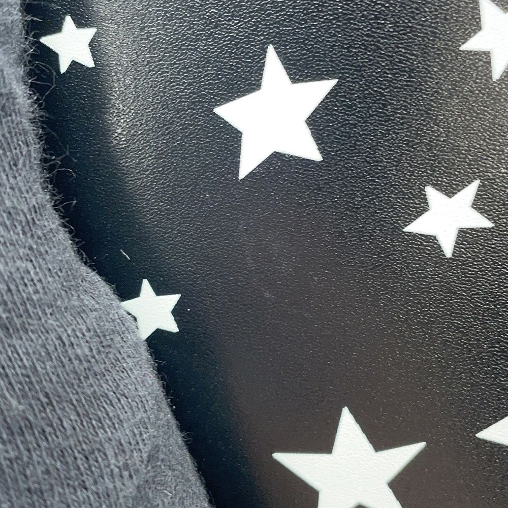 バレンシアガ 長財布 ペーパー スター プリント 499207 BALENCIAGA 黒