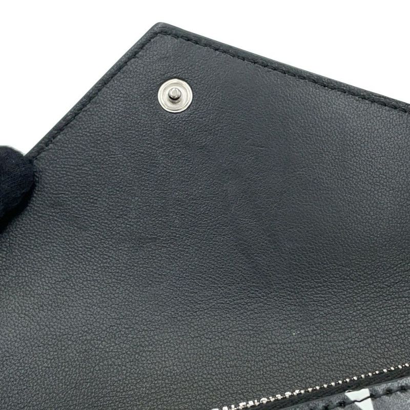 バレンシアガ 長財布 ペーパー スター プリント 499207 BALENCIAGA 黒