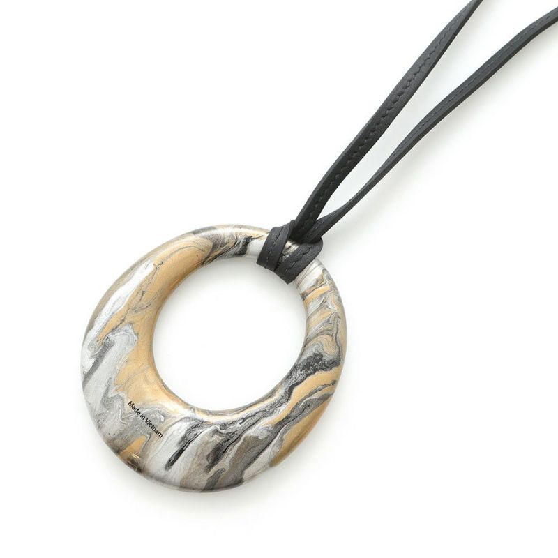 エルメス ネックレス ステレール・マーブリング ラッカーウッド HERMES アクセサリー