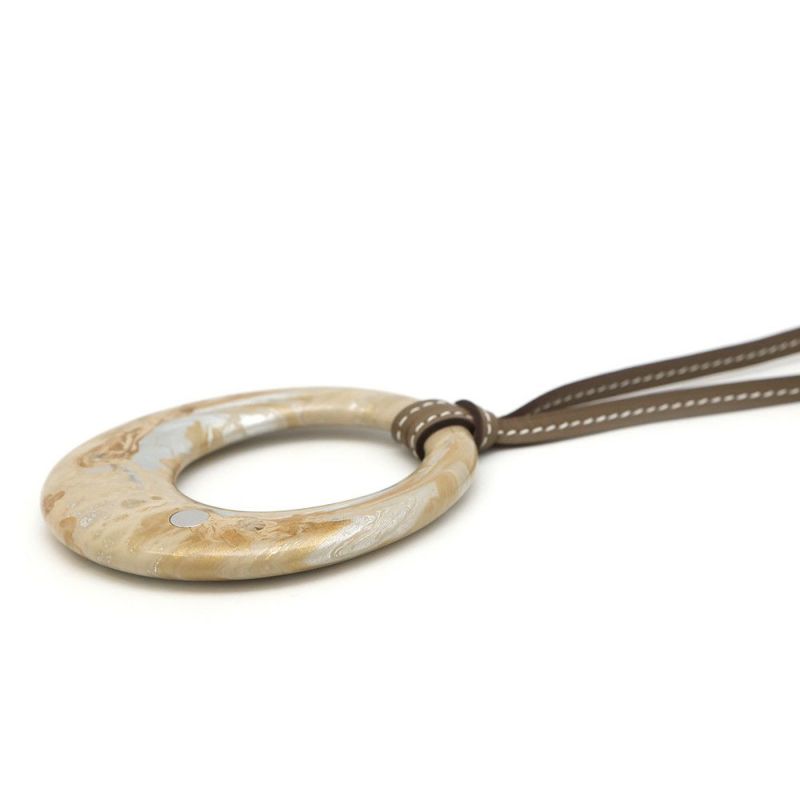 エルメス ネックレス ステレール・マーブリング ラッカーウッド HERMES アクセサリー