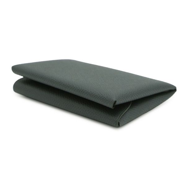 エルメス コインケース カルヴィ デュオ ヴェールマングローブ/シルバー金具 エプソン K刻印 財布