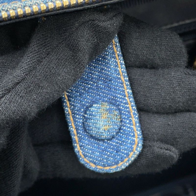 シャネル ハンドバッグ ココマーク バニティバッグ デニム CHANEL 2way