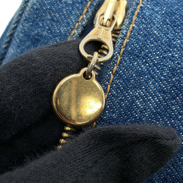 シャネル ハンドバッグ ココマーク バニティバッグ デニム CHANEL 2way