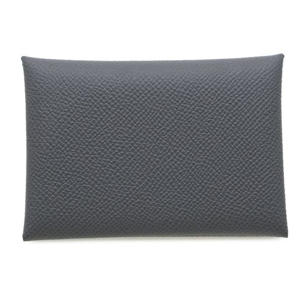 エルメス コインケース カルヴィ デュオ アルドワーズ/シルバー金具 エプソン K刻印