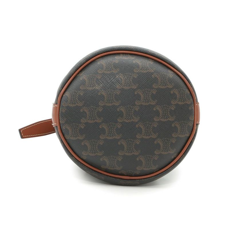 セリーヌ ショルダーバッグ スモール ドローストリングバッグ トリオンフ 191142 CELINE