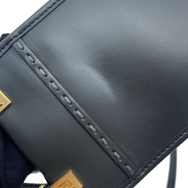 フェンディ ハンドバッグ サンシャイン ショッパー スモール レザー パイソン 8BS051 FENDI 2wayショルダー