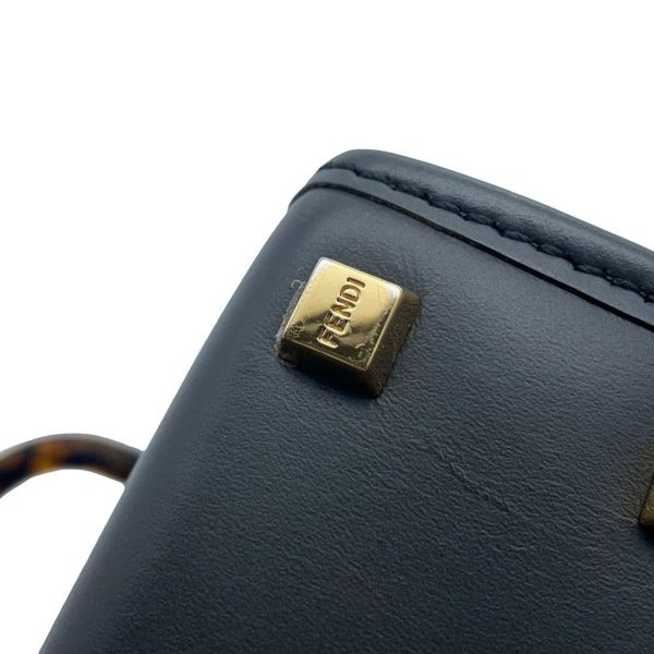 フェンディ ハンドバッグ サンシャイン ショッパー スモール レザー パイソン 8BS051 FENDI 2wayショルダー