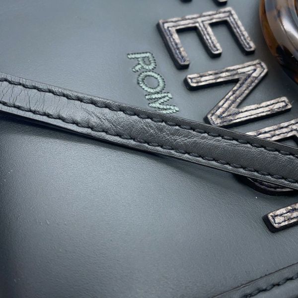 フェンディ ハンドバッグ サンシャイン ショッパー スモール レザー パイソン 8BS051 FENDI 2wayショルダー