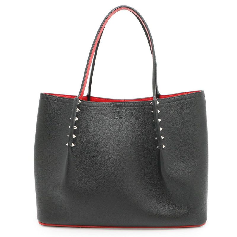 クリスチャン・ルブタン トートバッグ カバロックトート スモール カーフレザー 3205192 Christian Louboutin 黒