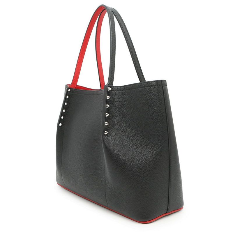 クリスチャン・ルブタン トートバッグ カバロックトート スモール カーフレザー 3205192 Christian Louboutin 黒